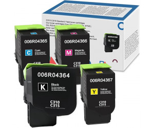 Заправка картриджа XEROX C310, C315 жёлтый 006R04367